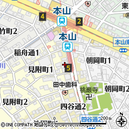 名鉄協商四谷通第２駐車場周辺の地図