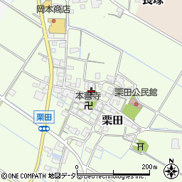 滋賀県愛知郡愛荘町栗田450周辺の地図