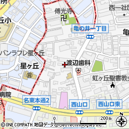 愛知県名古屋市名東区名東本町100周辺の地図