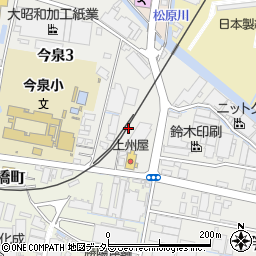 静岡県富士市今泉3丁目20周辺の地図