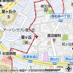愛知県名古屋市名東区名東本町91周辺の地図