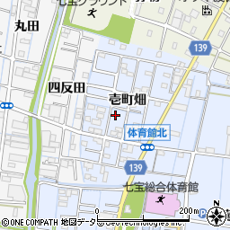 愛知県あま市七宝町伊福壱町畑103周辺の地図