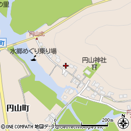 滋賀県近江八幡市円山町213周辺の地図