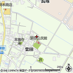 滋賀県愛知郡愛荘町栗田824周辺の地図
