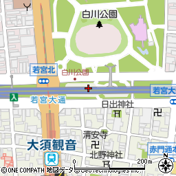 名古屋高速２号東山線周辺の地図