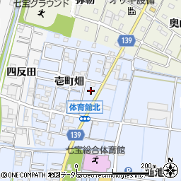 愛知県あま市七宝町伊福壱町畑137周辺の地図