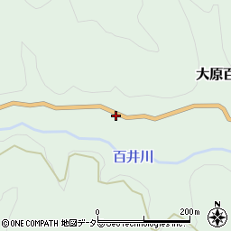 京都府京都市左京区大原百井町279周辺の地図