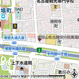 ボクモ BOKUMO 栄周辺の地図