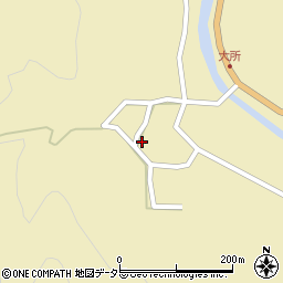 岡山県真庭郡新庄村209周辺の地図