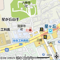 愛知県名古屋市千種区井上町周辺の地図