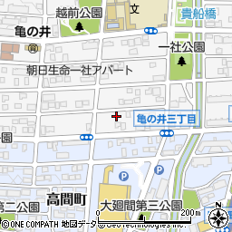 愛知県名古屋市名東区亀の井3丁目71周辺の地図