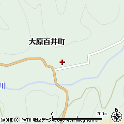 京都府京都市左京区大原百井町38周辺の地図