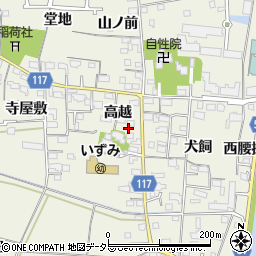 愛知県海部郡大治町砂子高越1725周辺の地図
