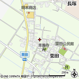 滋賀県愛知郡愛荘町栗田449周辺の地図