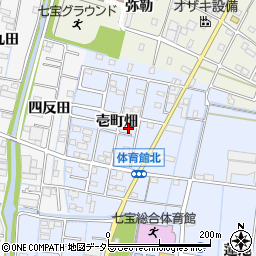 愛知県あま市七宝町伊福壱町畑113周辺の地図