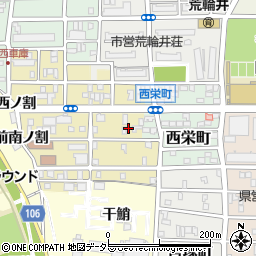 愛知県名古屋市中村区岩上町125周辺の地図