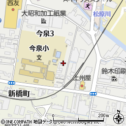 静岡県富士市今泉3丁目18周辺の地図