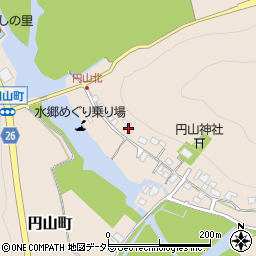 滋賀県近江八幡市円山町217周辺の地図