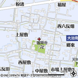 愛知県名古屋市中川区富田町大字千音寺上屋敷2483周辺の地図