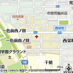 愛知県名古屋市中村区岩上町98周辺の地図