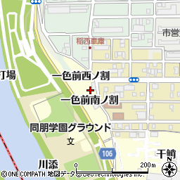 愛知県名古屋市中村区岩塚町一色前南ノ割周辺の地図