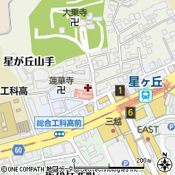 愛知県名古屋市千種区星が丘山手308周辺の地図