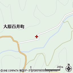 京都府京都市左京区大原百井町78周辺の地図