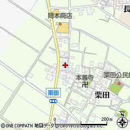 滋賀県愛知郡愛荘町栗田443周辺の地図