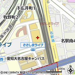 １０９シネマズ名古屋周辺の地図