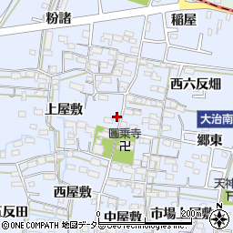 愛知県名古屋市中川区富田町大字千音寺上屋敷2462周辺の地図