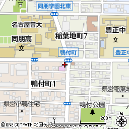 愛知県名古屋市中村区鴨付町1丁目1周辺の地図