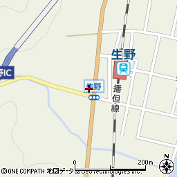 兵庫県朝来市生野町口銀谷2239周辺の地図