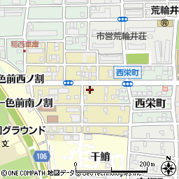 愛知県名古屋市中村区岩上町103周辺の地図