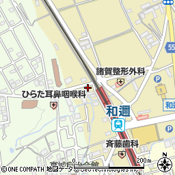 滋賀県大津市和邇中浜338-1周辺の地図