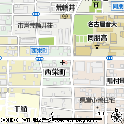 愛知県名古屋市中村区西栄町28周辺の地図