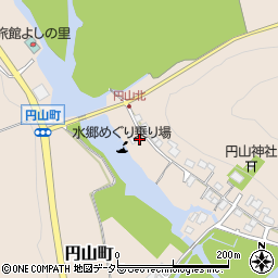 滋賀県近江八幡市円山町224周辺の地図
