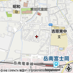 静岡県富士市比奈122周辺の地図