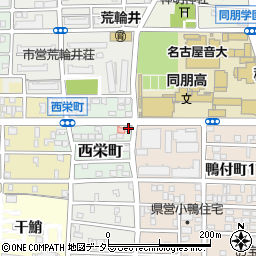愛知県名古屋市中村区西栄町26周辺の地図
