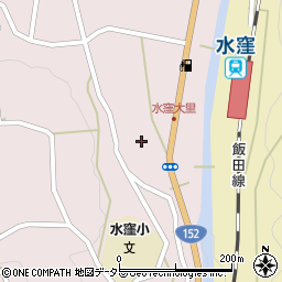 静岡県浜松市天竜区水窪町奥領家2663周辺の地図