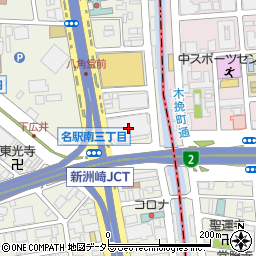 東陽倉庫株式会社　国内営業本部トランクルーム部周辺の地図