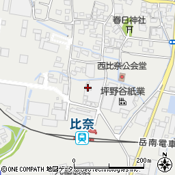 静岡県富士市比奈651周辺の地図