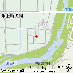 兵庫県丹波市氷上町犬岡251周辺の地図