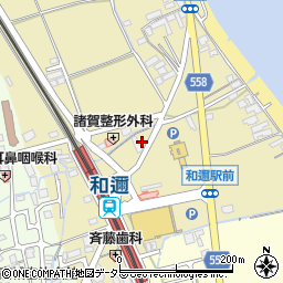 滋賀県大津市和邇中浜369-3周辺の地図