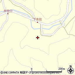 京都府南丹市日吉町木住脇谷10周辺の地図