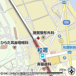 滋賀県大津市和邇中浜336-3周辺の地図