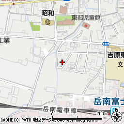 静岡県富士市比奈121周辺の地図