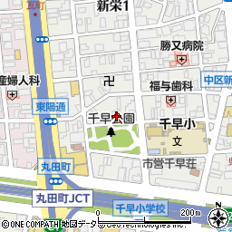 愛知県名古屋市中区新栄1丁目40-22周辺の地図