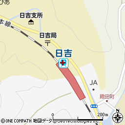 日吉町観光協会周辺の地図