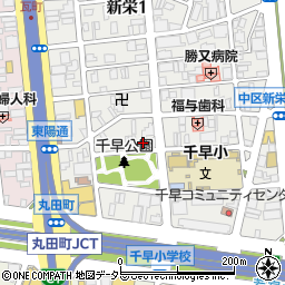 愛知県名古屋市中区新栄1丁目40-20周辺の地図