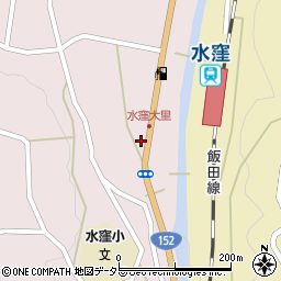 静岡県浜松市天竜区水窪町奥領家2665周辺の地図